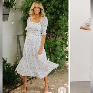 Baltic born Fabian Jacquard Midi dress